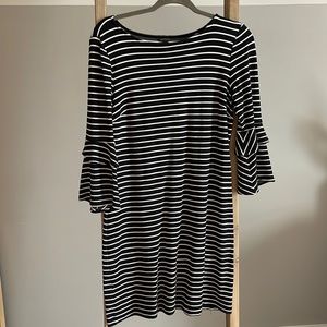 Ann Taylor Striped Shift Dress